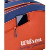 BOLSO WILSON ROLAND GARROS 2026 BICOLOR CAPACIDAD 6 RAQUETAS