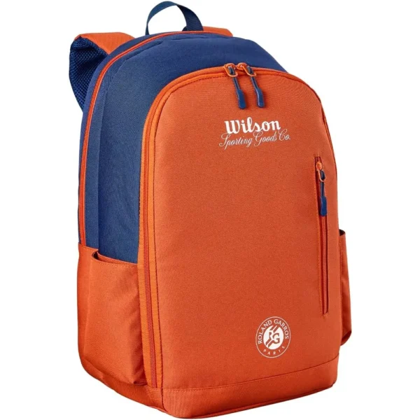 BOLSO WILSON ROLAND GARROS 2026 BICOLOR CAPACIDAD 2 RAQUETAS