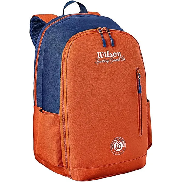BOLSO WILSON ROLAND GARROS 2026 BICOLOR CAPACIDAD 2 RAQUETAS