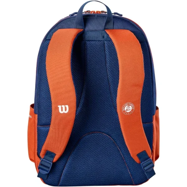 BOLSO WILSON ROLAND GARROS 2026 BICOLOR CAPACIDAD 2 RAQUETAS