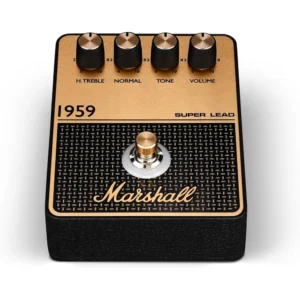 PEDAL DE EFECTO OVERDRIVE DISTORSIÓN 1959 MARSHALL | NEGRO Y DORADO