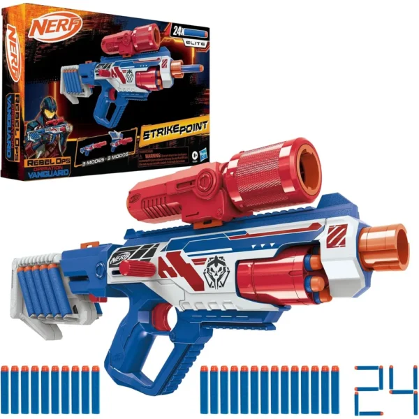 NERF LANZADOR REBEL OPS OPERATION VANGUARD STRIKEPOINT