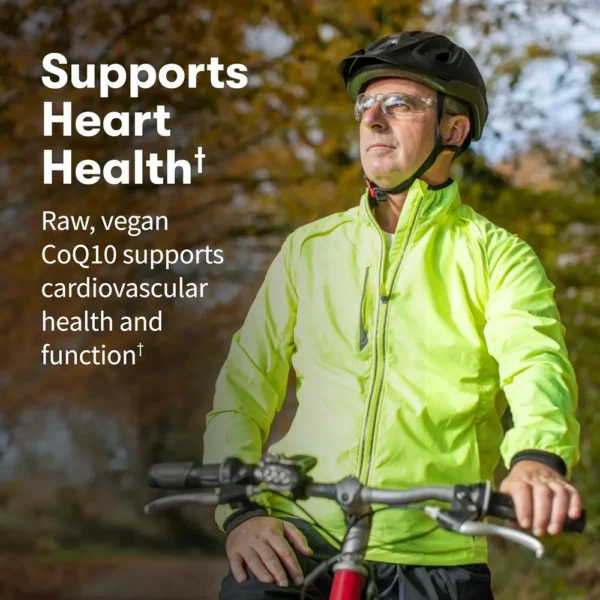 COENZIMA Q10 GARDEN OF LIFE RAW 200 MG + OMEGA 3-6-9 60 CÁPSULAS | PACK 6