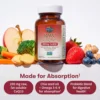 COENZIMA Q10 GARDEN OF LIFE RAW 200 MG + OMEGA 3-6-9 60 CÁPSULAS | PACK 6