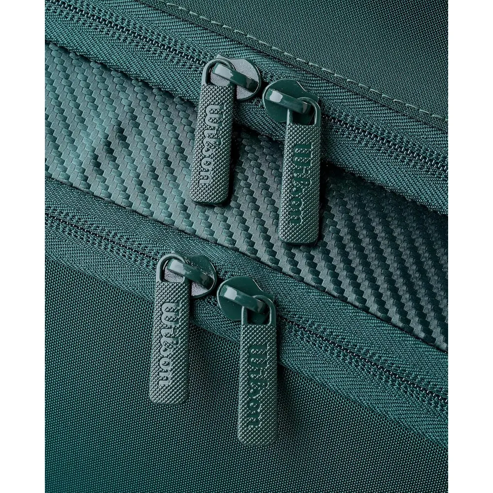 BOLSO WILSON BLADE V10 VERDE PINO CAPACIDAD 15 RAQUETAS - Imagen 5