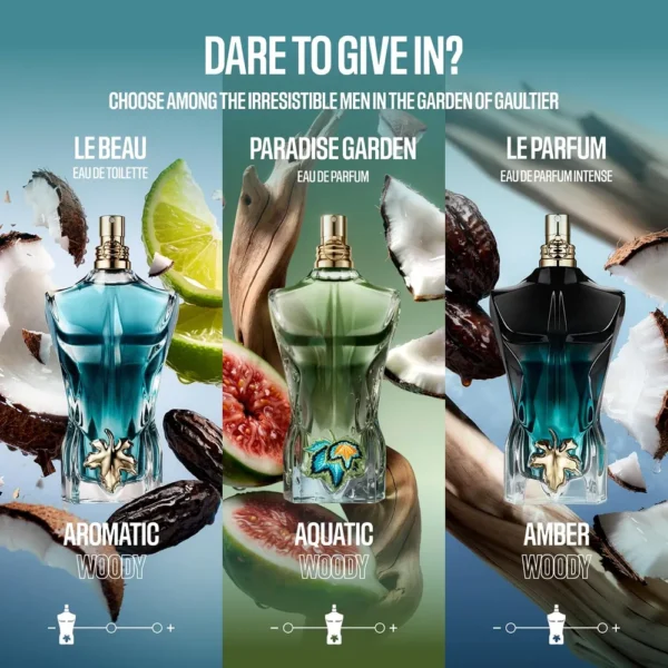 PERFUME JEAN PAUL GAULTIER LE BEAU EDT HOMBRE 0.34 OZ / 10 ML