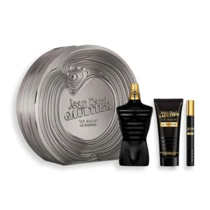 SET JEAN PAUL GAULTIER LE MALE LE PARFUM EDP INTENSE HOMBRE 3 PIEZAS