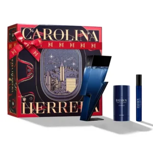 SET CAROLINA HERRERA BAD BOY COBALT EDP ÉLECTRIQUE HOMBRE 3 PIEZAS