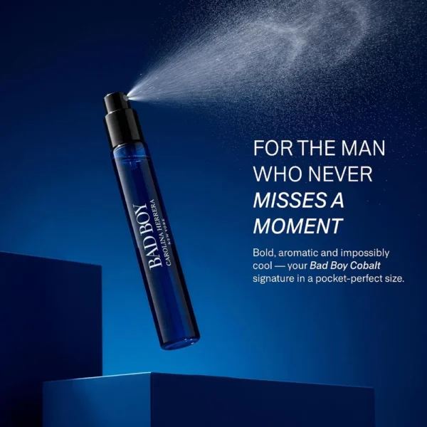 SET CAROLINA HERRERA BAD BOY COBALT EDP ÉLECTRIQUE HOMBRE 3 PIEZAS