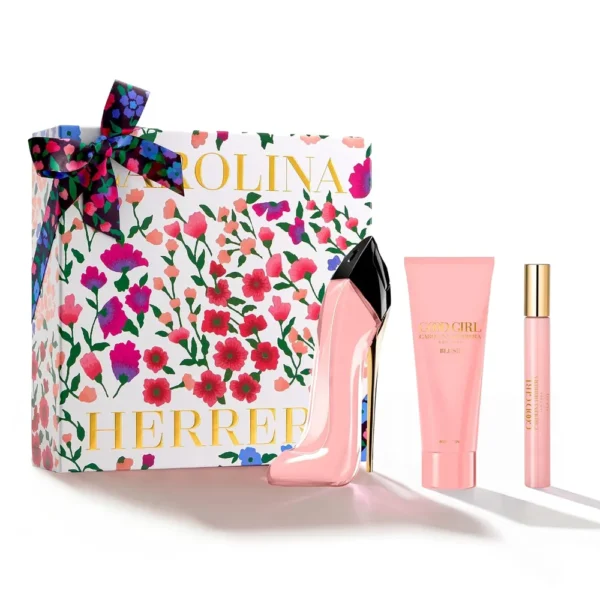 SET CAROLINA HERRERA GOOD GIRL BLUSH EDP MUJER 3 PIEZAS
