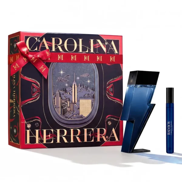 SET CAROLINA HERRERA BAD BOY COBALT EDP ÉLECTRIQUE HOMBRE 2 PIEZAS