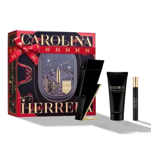 SET CAROLINA HERRERA BAD BOY EDT HOMBRE 3 PIEZAS