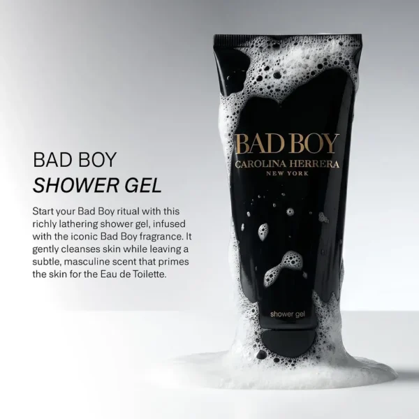 SET CAROLINA HERRERA BAD BOY EDT HOMBRE 3 PIEZAS