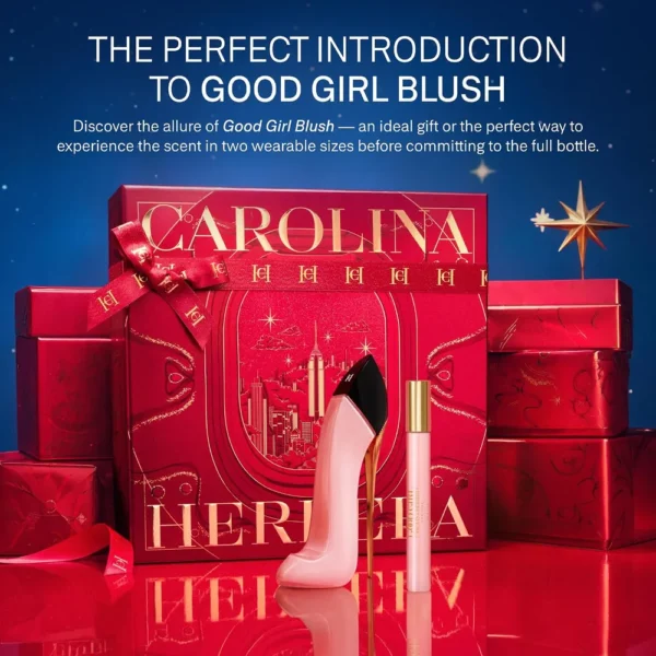 SET CAROLINA HERRERA GOOD GIRL BLUSH EDP MUJER 2 PIEZAS