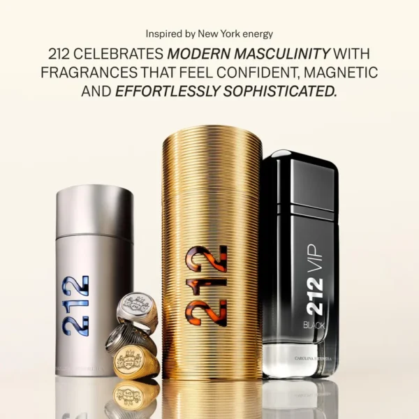 PERFUME CAROLINA HERRERA 212 MEN PARFUM EDP 3.4 OZ / 100 ML