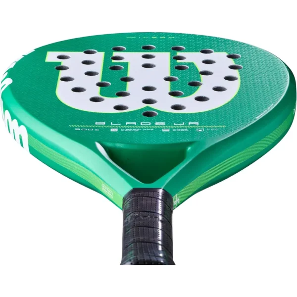 RAQUETA DE PÁDEL WILSON BLADE V4 JUNIOR VERDE