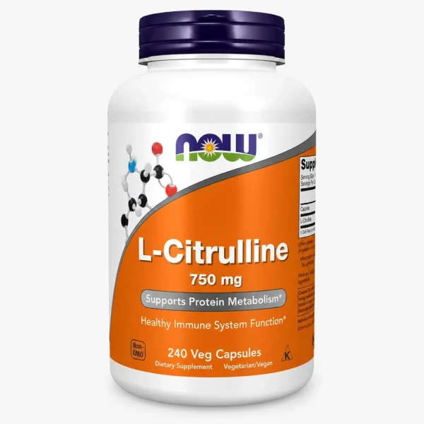 b0gzwrgyft_1.webp L-CITRULINA NOW FOODS 750 MG 240 CÁPSULAS