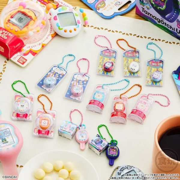 BANDAI SHOKUGAN TAMAGOTCHI COLECCIÓN DE CAJAS SERIE 4 SET