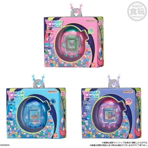 BANDAI SHOKUGAN TAMAGOTCHI COLECCIÓN DE CAJAS SERIE 3 SET
