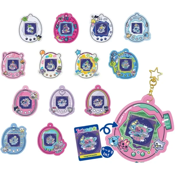 BANDAI SHOKUGAN TAMAGOTCHI PORTATARJETAS SET