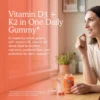 VITAMINA D3 + K2 GARDEN OF LIFE 2000 UI + 100 MCG FRAMBUESA LIMÓN 45 GOMITAS | PACK 6