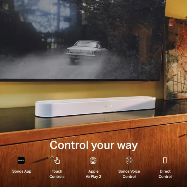 BARRA DE SONIDO DOLBY ATMOS MULTIROOM BEAM ULTRA SONOS | BLANCO