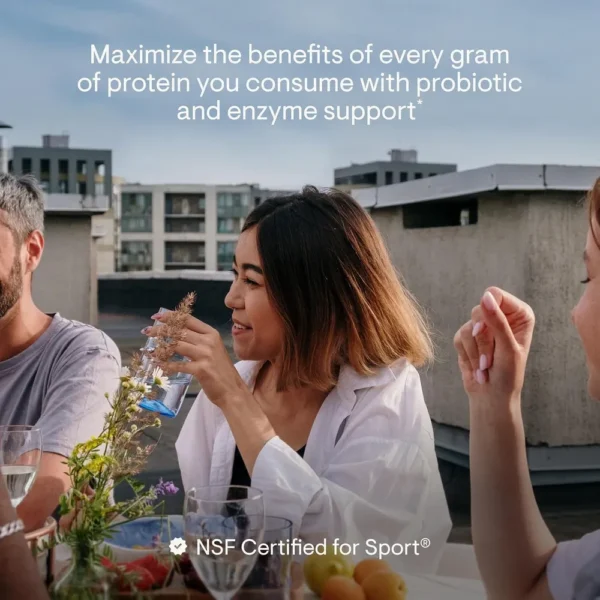 PROTEIN OPTIMIZER THORNE PROBIÓTICO + ENZIMAS DIGESTIVAS 30 CÁPSULAS