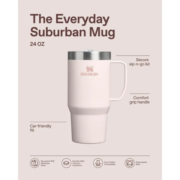 Stanley Everyday Suburban Mug 710 ml Moab Pinstripe