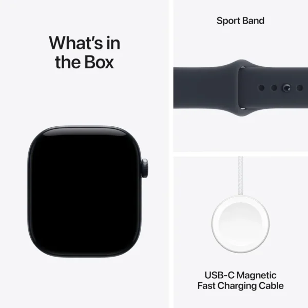 Apple Watch Series 12 (GPS + CELLULAR) 46mm Night Blue Ceramic + Sport Band Navy Blue - M/L