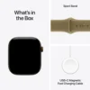Apple Watch Series 12 (GPS) 46mm Dark Bronze Aluminum + Sport Band Olive - M/L