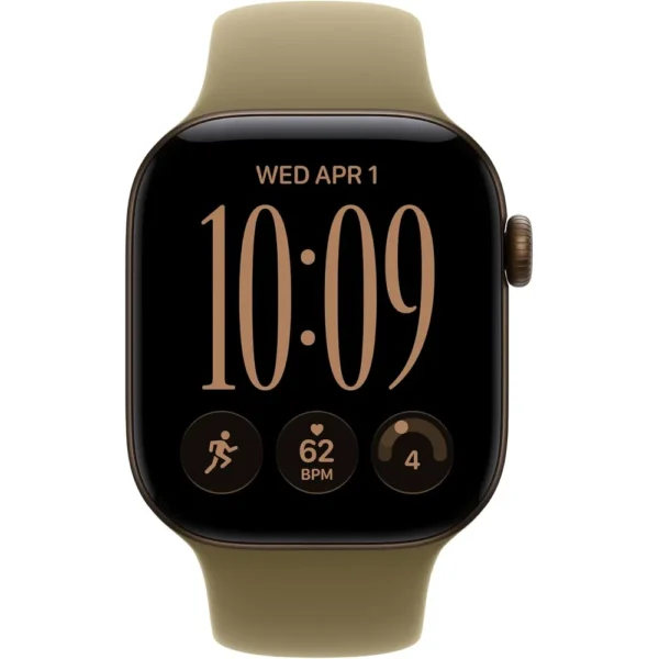Apple Watch Series 12 (GPS + CELLULAR) 42mm Dark Bronze Aluminum + Sport Band Olive - S/M