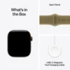 Apple Watch Series 12 (GPS + CELLULAR) 42mm Dark Bronze Aluminum + Sport Band Olive - S/M