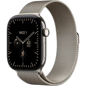 b0hj9y4n63_1.webp Apple Watch Series 12 (GPS + CELLULAR) 46mm Natural Titanium + Milanese Loop Natural - M/L