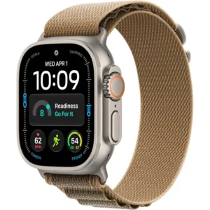 Apple Watch Ultra 4 (GPS + CELLULAR) 49mm Natural Titanium + Alpine Loop Desert - M