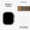 Apple Watch Ultra 4 (GPS + CELLULAR) 49mm Natural Titanium + Alpine Loop Desert - M