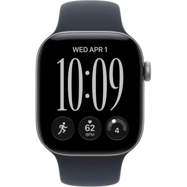 Apple Watch Series 12 (GPS) 42mm Space Gray Aluminum + Sport Band Navy Blue - S/M