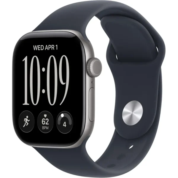 Apple Watch Series 12 (GPS + CELLULAR) 42mm Space Gray Aluminum + Sport Band Navy Blue - S/M