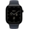 Apple Watch Series 12 (GPS + CELLULAR) 46mm Natural Titanium + Sport Band Navy Blue - M/L