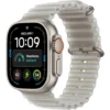 b0hjb42bmk_1.webp Apple Watch Ultra 4 (GPS + CELLULAR) 49mm Natural Titanium + Ocean Band Translucent Gray - One Size