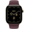 Apple Watch Series 12 (GPS + CELLULAR) 42mm Radiant Gold Titanium + Sport Band Burgundy - S/M