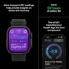 Apple Watch Ultra 4 (GPS + CELLULAR) 49mm Black Titanium + Alpine Loop Burgundy - M