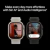 Apple Watch Ultra 4 (GPS + CELLULAR) 49mm Natural Titanium + Alpine Loop Desert - L