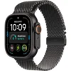 Apple Watch Ultra 4 (GPS + CELLULAR) 49mm Black Titanium + Titanium Milanese Loop Black - L