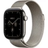 b0hjblkgqr_1.webp Apple Watch Series 12 (GPS + CELLULAR) 42mm Natural Titanium + Milanese Loop Natural - S/M