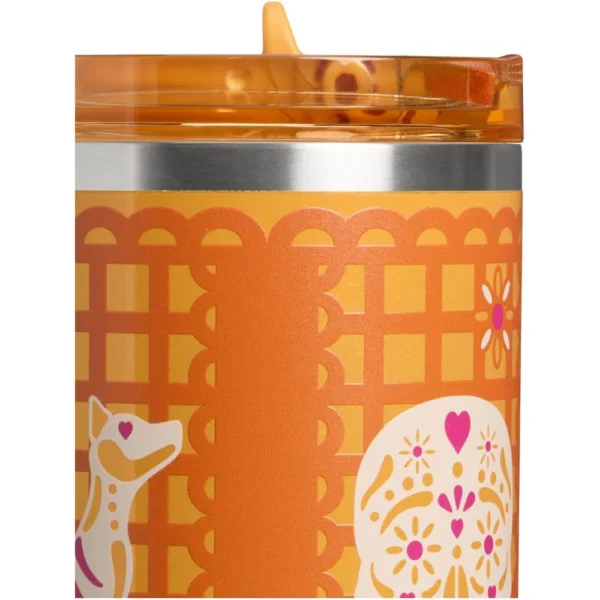 STANLEY QUENCHER PROTOUR FLIPSTRAW TUMBLER 30 OZ / 887 ML | MARIGOLD PAPEL PICADO