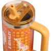 STANLEY QUENCHER PROTOUR FLIPSTRAW TUMBLER 30 OZ / 887 ML | MARIGOLD PAPEL PICADO