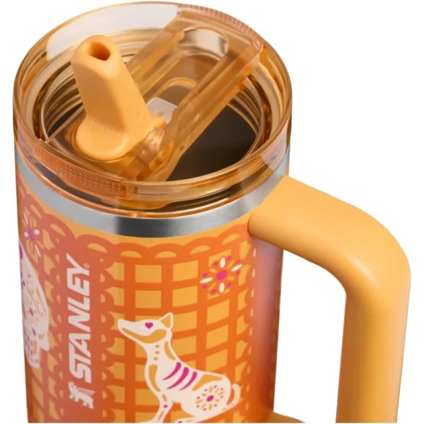 STANLEY QUENCHER PROTOUR FLIPSTRAW TUMBLER 30 OZ / 887 ML | MARIGOLD PAPEL PICADO