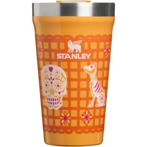 STANLEY EVERYDAY TUMBLER WITH LID 16 OZ / 473 ML | MARIGOLD PAPEL PICADO