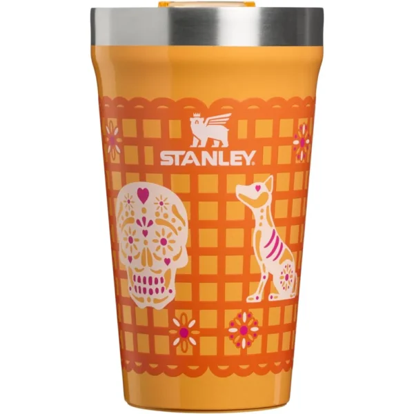 STANLEY EVERYDAY TUMBLER WITH LID 16 OZ / 473 ML | MARIGOLD PAPEL PICADO