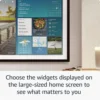 PARLANTE INTELIGENTE AMAZON ECHO SHOW 21, CENTRO INTELIGENTE CON FIRE TV Y ALEXA INTEGRADOS | 21 IN 53 CM